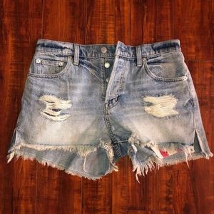 GAP American Flag Denim Shorts